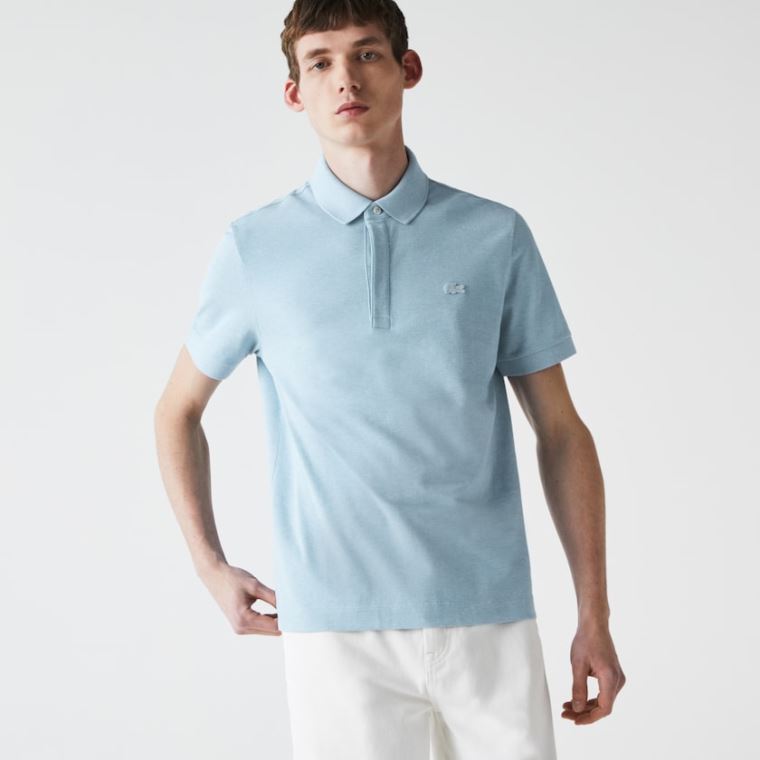 Lacoste Regular Fit Paris Polo Blå | 44e6o4n0