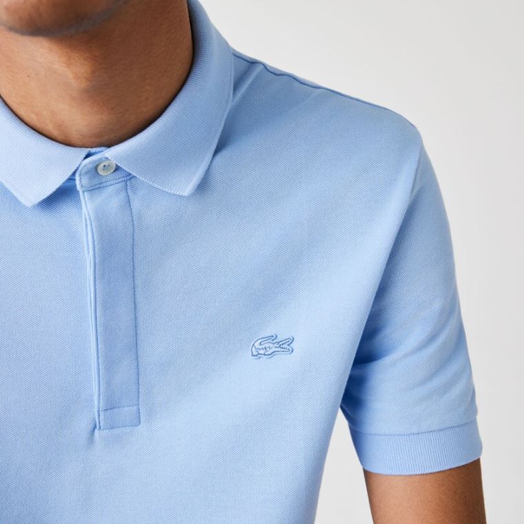 Lacoste Regular Fit Paris Polo Blå | I1z8NZM2