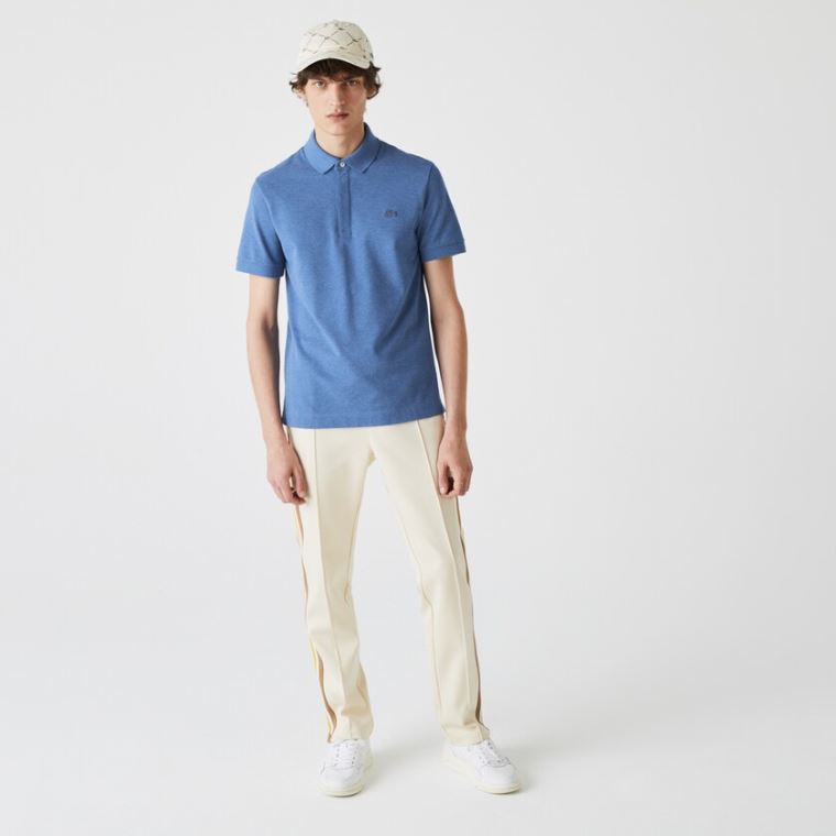 Lacoste Regular Fit Paris Polo Blå | Uaam01dn