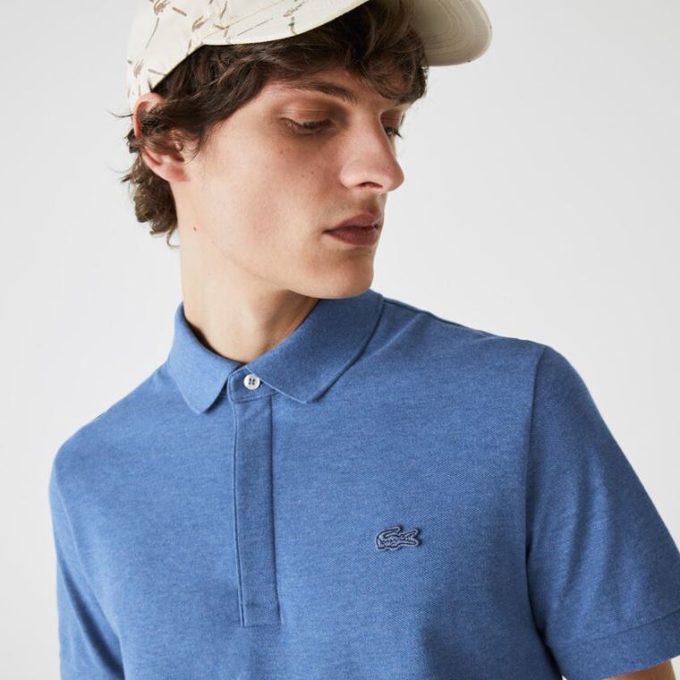 Lacoste Regular Fit Paris Polo Blå | Uaam01dn