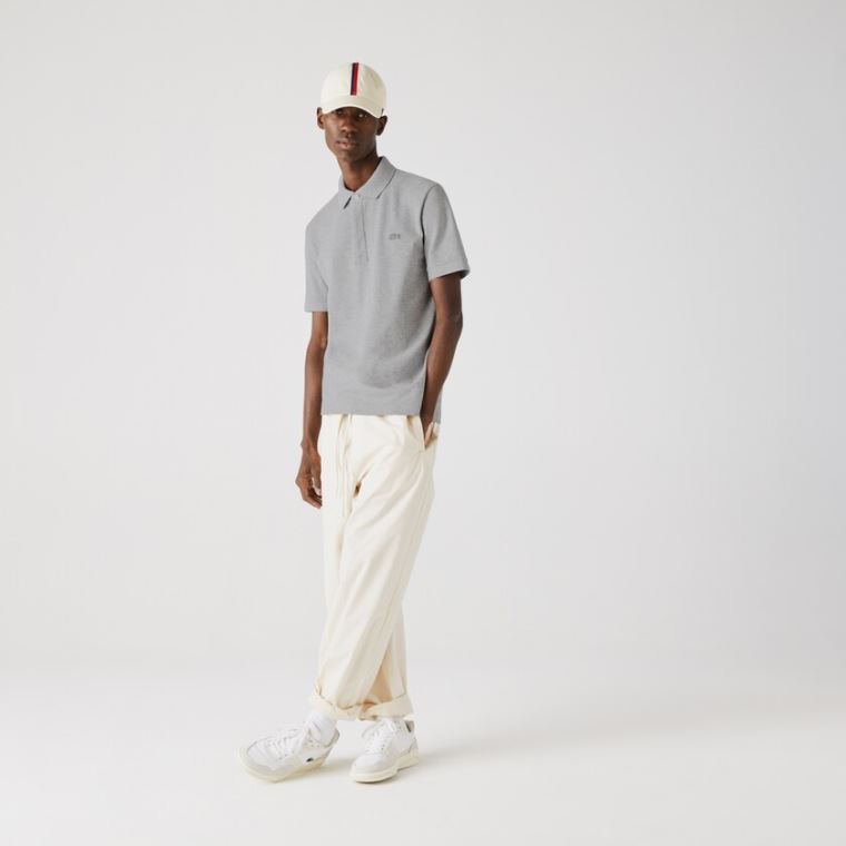 Lacoste Regular Fit Paris Polo Grå | 2joBNQga