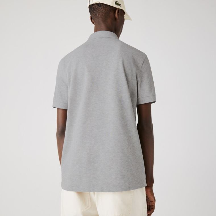 Lacoste Regular Fit Paris Polo Grå | 2joBNQga