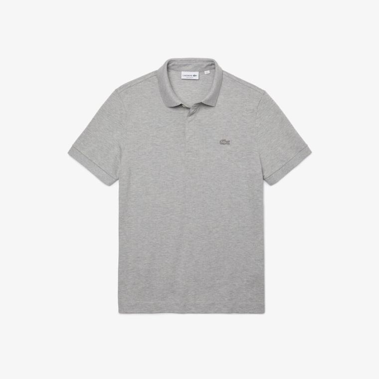 Lacoste Regular Fit Paris Polo Grå | 2joBNQga