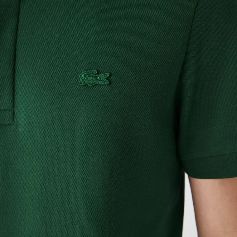 Lacoste Regular Fit Paris Polo Grøn | x9LFkzuh