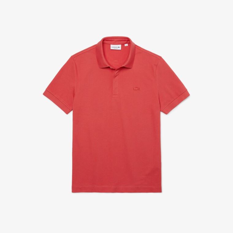 Lacoste Regular Fit Paris Polo Rød | 18g2pHB1