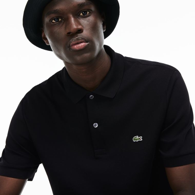 Lacoste Regular Fit Soft Bomulds Polo Sort | BPw60mXw