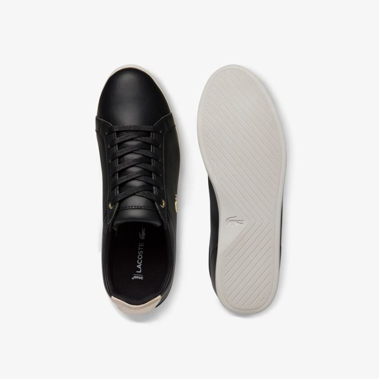 Lacoste Rey Blonder Ruskind Sneakers Sort Grå | BItwydOz