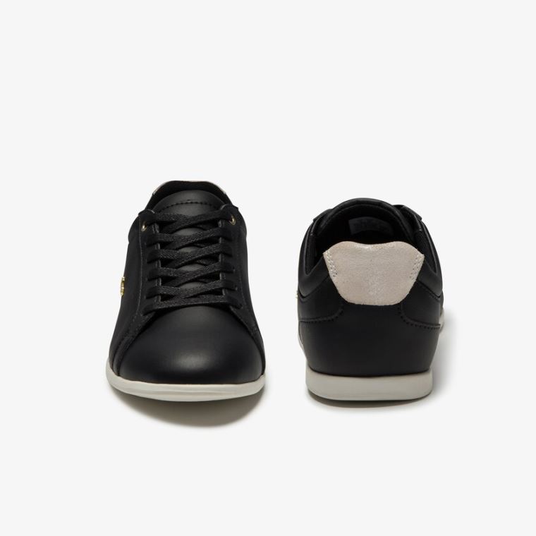 Lacoste Rey Blonder Ruskind Sneakers Sort Grå | BItwydOz