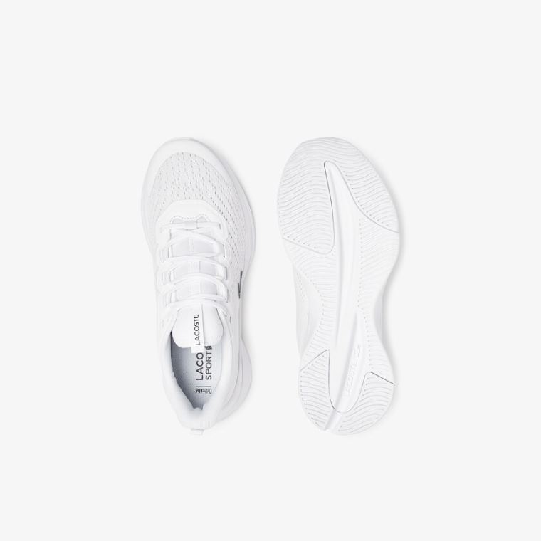 Lacoste Run Spin Tekstil Sneakers Hvide | 1kxsFwPW