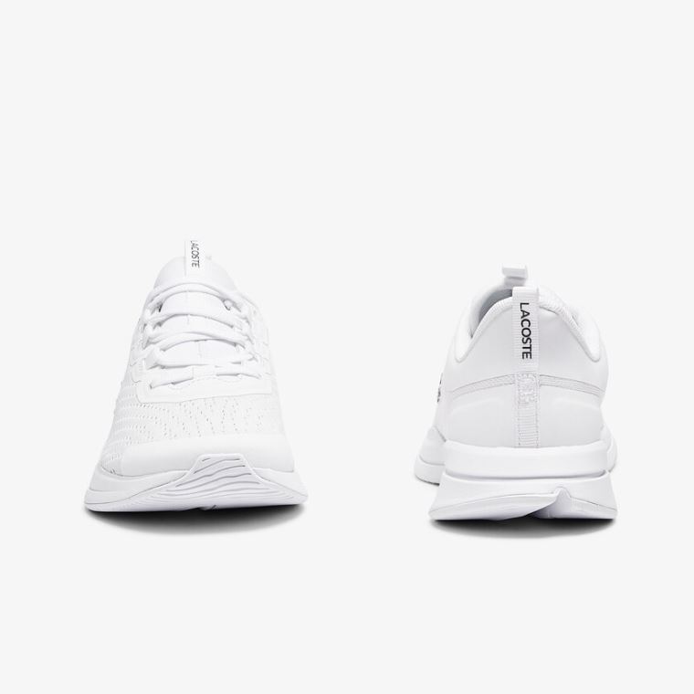 Lacoste Run Spin Tekstil Sneakers Hvide | 1kxsFwPW