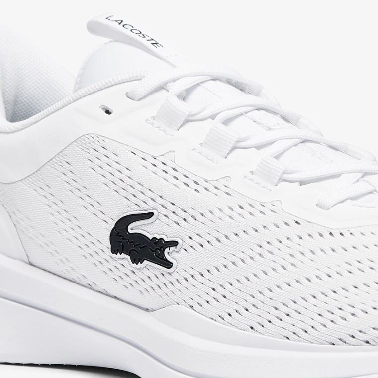 Lacoste Run Spin Tekstil Sneakers Hvide | 610hSxzZ