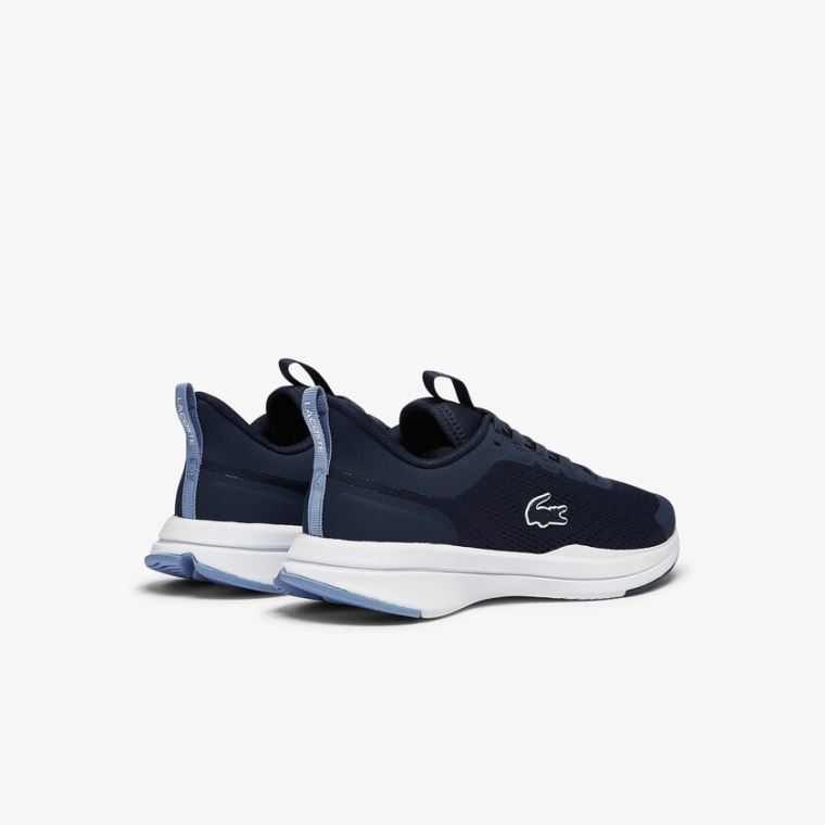 Lacoste Run Spin Tekstil Sneakers Mørkeblå | AUjOJ2QI