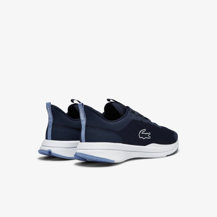 Lacoste Run Spin Tekstil Sneakers Mørkeblå | KVXL2A07