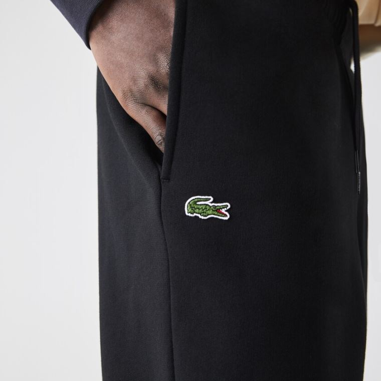 Lacoste SPORT Bomulds Fleece Tennis Sweatpants Sort | jmfoaLta