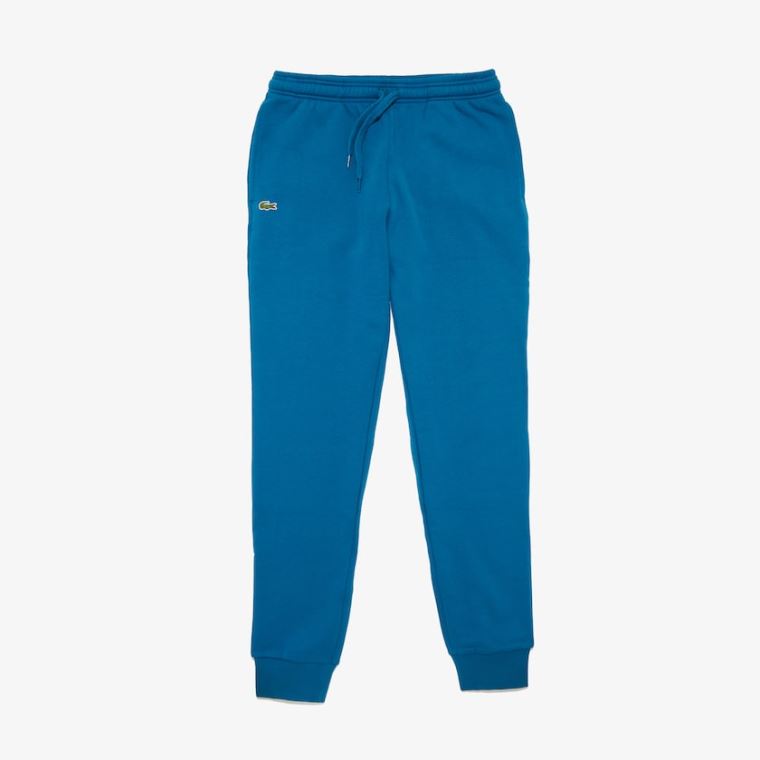 Lacoste SPORT Fleece Tennis Sweatpants Blå | R9OqJWXb