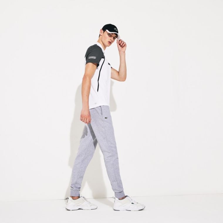 Lacoste SPORT Fleece Tennis Sweatpants Grå | EsRySAyW