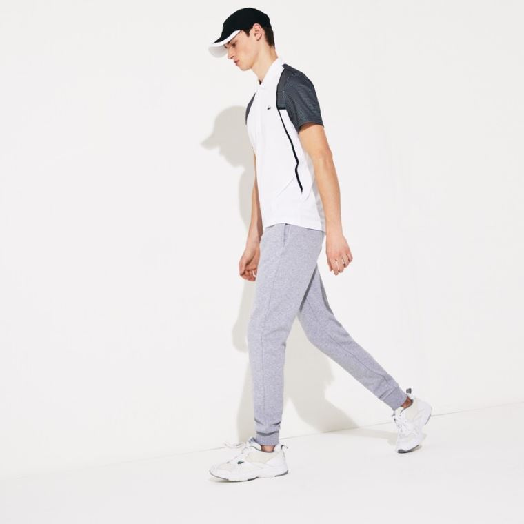 Lacoste SPORT Fleece Tennis Sweatpants Grå | EsRySAyW