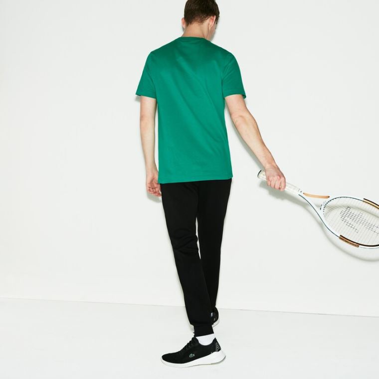 Lacoste SPORT Fleece Tennis Sweatpants Sort | Eq0j8OBC