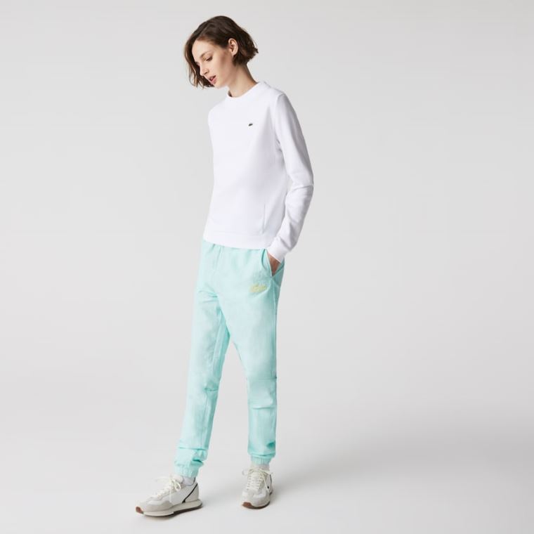 Lacoste SPORT Fleece Tennis Sweatshirt Hvide | YhPb83Ys