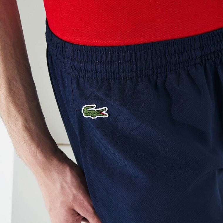 Lacoste SPORT Performance Side Zip Track Pants Mørkeblå Blå | wBwuSeGr