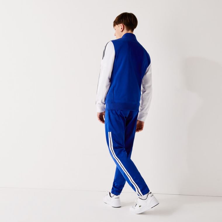 Lacoste SPORT Run-resistant Jogging Pants Blå | Ng8FmVxX