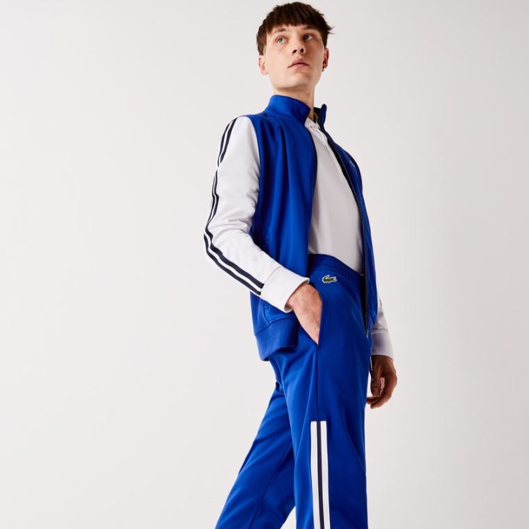 Lacoste SPORT Run-resistant Jogging Pants Blå | Ng8FmVxX