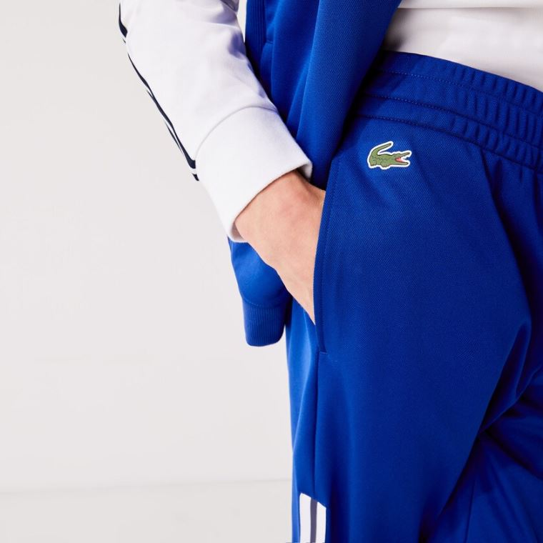 Lacoste SPORT Run-resistant Jogging Pants Blå | Ng8FmVxX