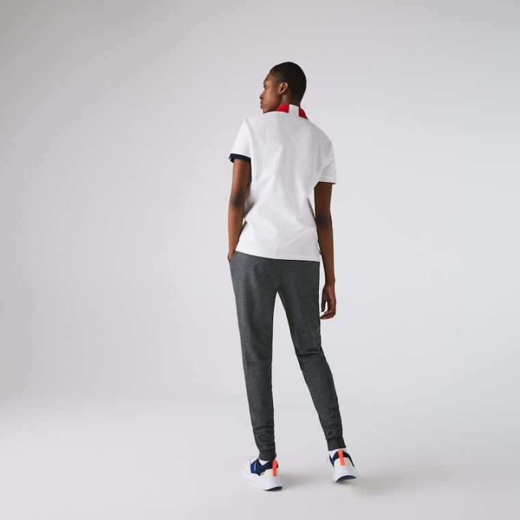 Lacoste SPORT Tennis Fleece Trackpants Grå | 1uxRgRT3