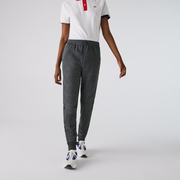 Lacoste SPORT Tennis Fleece Trackpants Grå | 1uxRgRT3