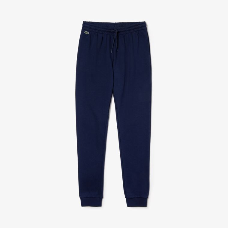 Lacoste SPORT Tennis Fleece Trackpants Mørkeblå Blå | AF34ZXxo