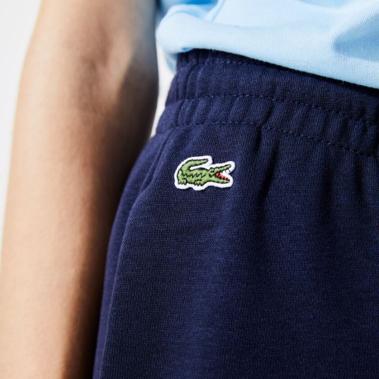 Lacoste SPORT Tennis Fleece Trackpants Mørkeblå Blå | AF34ZXxo