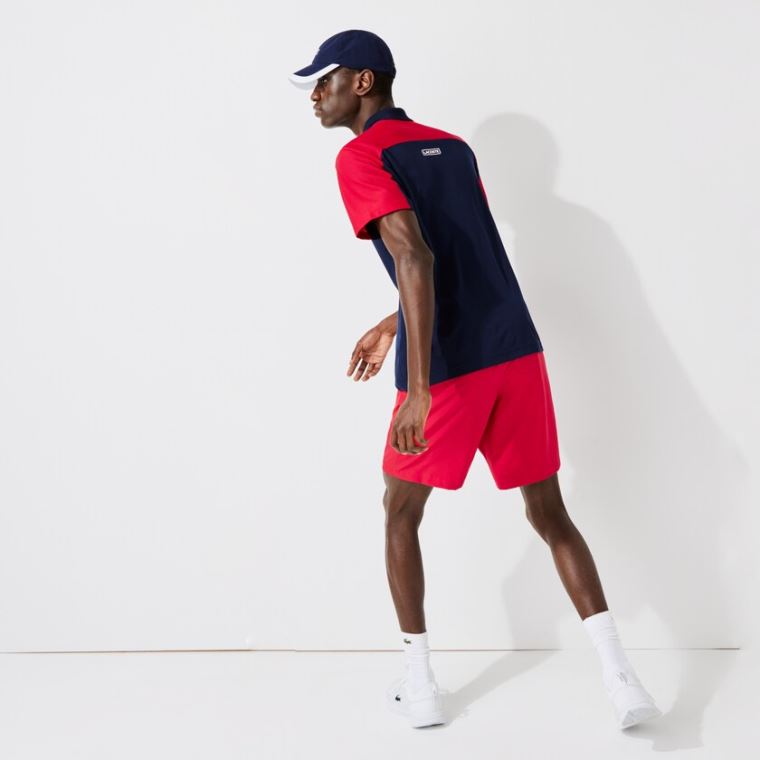 Lacoste SPORT Tennis Shorts Rød | jZ1aVLAZ