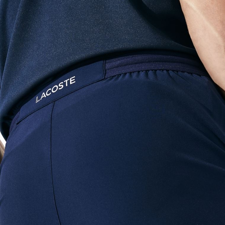 Lacoste SPORT Tennis Stretch Shorts Mørkeblå Blå | Nvy1G7eb