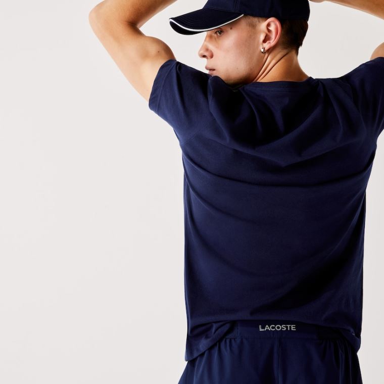 Lacoste SPORT Tennis Stretch Shorts Mørkeblå Blå | Nvy1G7eb