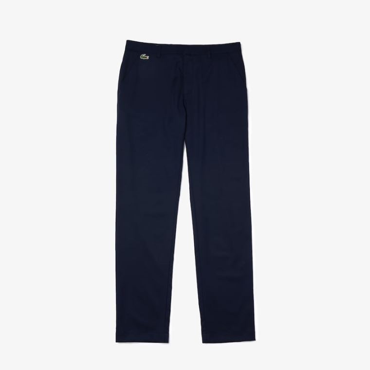 Lacoste SPORT Åndbar Stretch Golf Pants Mørkeblå Blå | RndfXRJE