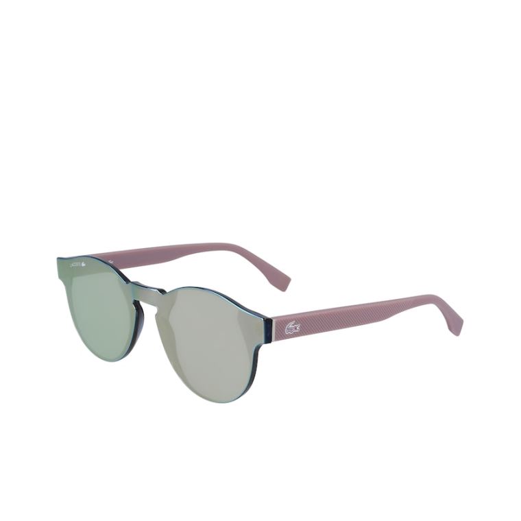 Lacoste Shield L.12.12 One Lens Sunglasses Lyserød | 4dxYlup6