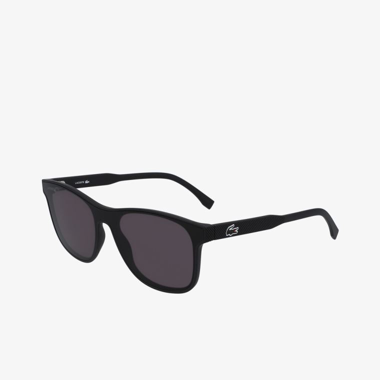 Lacoste Shield Plastic L.12.12 Sunglasses Sort | FCP1sqke