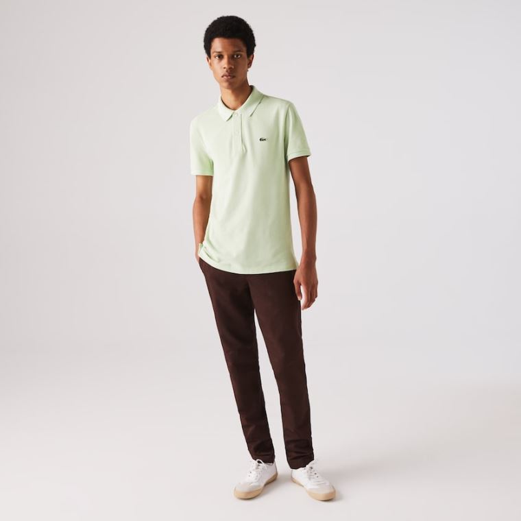 Lacoste Slim Fit Polo in Petit Piqué Grøn | 7xRkhujV