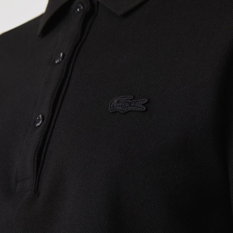 Lacoste Slim Fit Supple Bomulds Polo Sort | oo9IbNpy