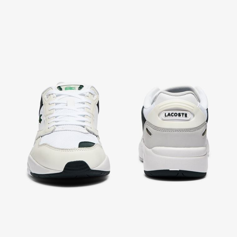 Lacoste Storm 96 Lo Mesh Colour-Pop Sneakers Hvide | 4wRxNm9T