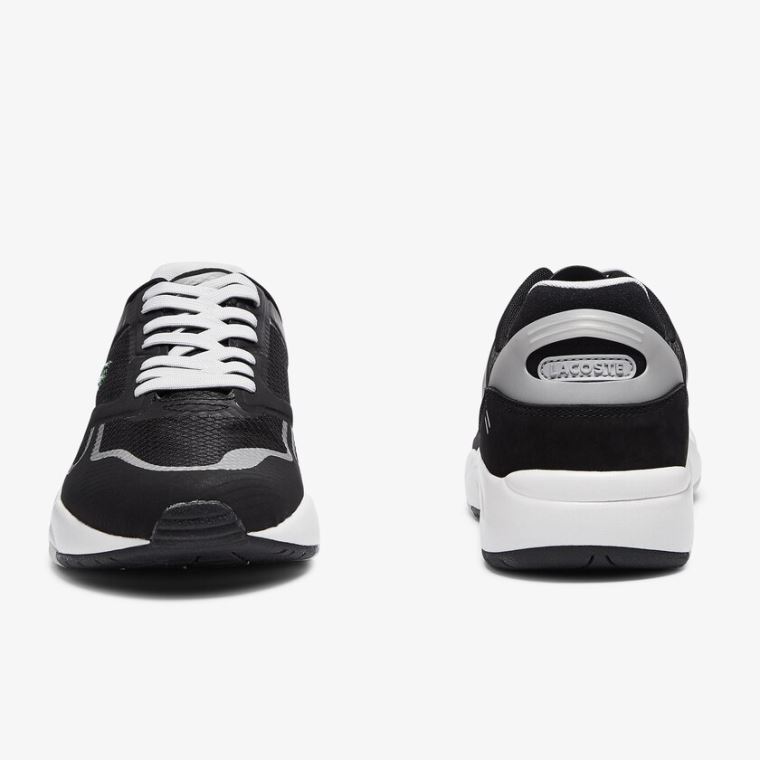 Lacoste Storm 96 Nano Tekstil Sneakers Sort Lysegrå | 50G507OR