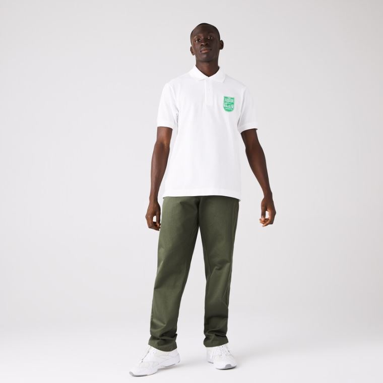 Lacoste & The Everglades Foundation Co-Branded Polo Hvide | dqe4TQNS