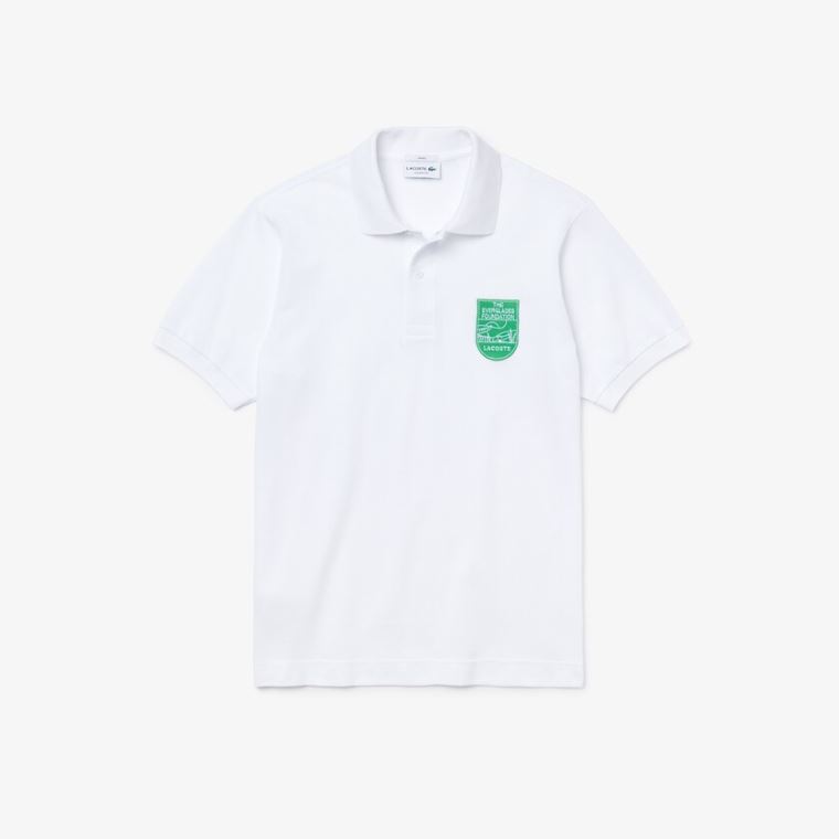 Lacoste & The Everglades Foundation Co-Branded Polo Hvide | dqe4TQNS