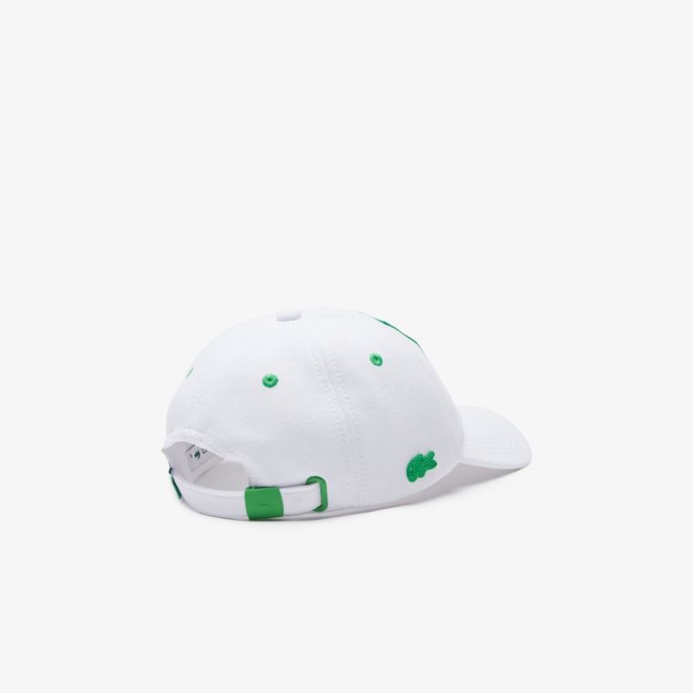 Lacoste & The Everglades Foundation Co-Branded Cap Hvide | uBn21ZKA