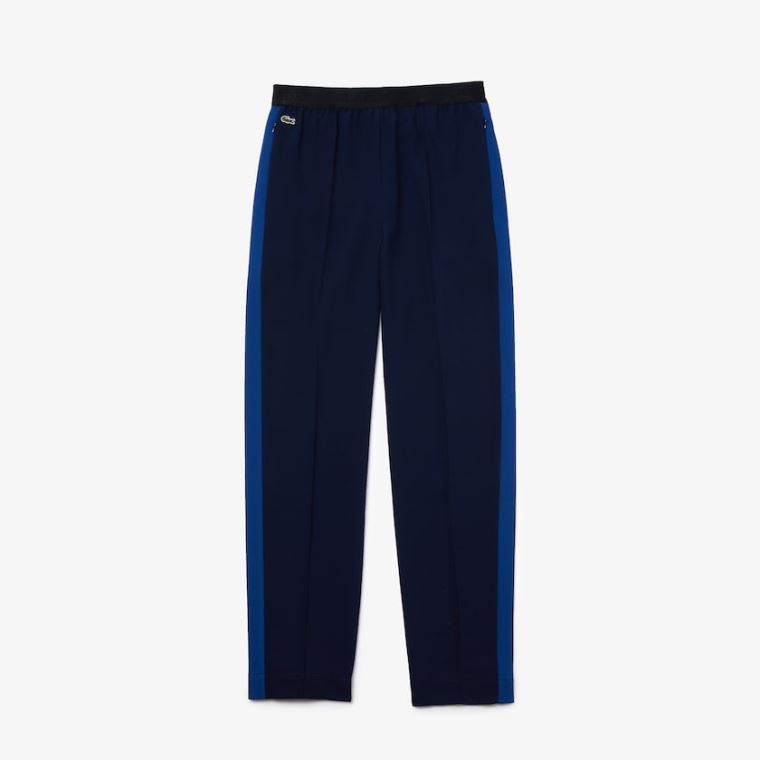 Lacoste Twill Flared Pants Mørkeblå Blå Blå | Uofjd4H4