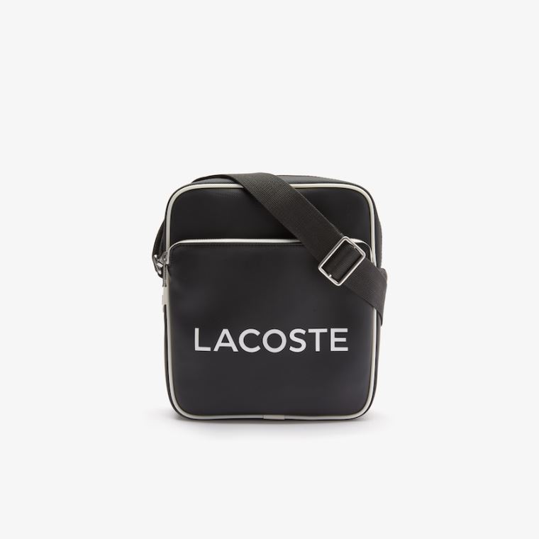 Lacoste Ultimum Coated Canvas Crossbody Bag Sort | rU2mKlBi