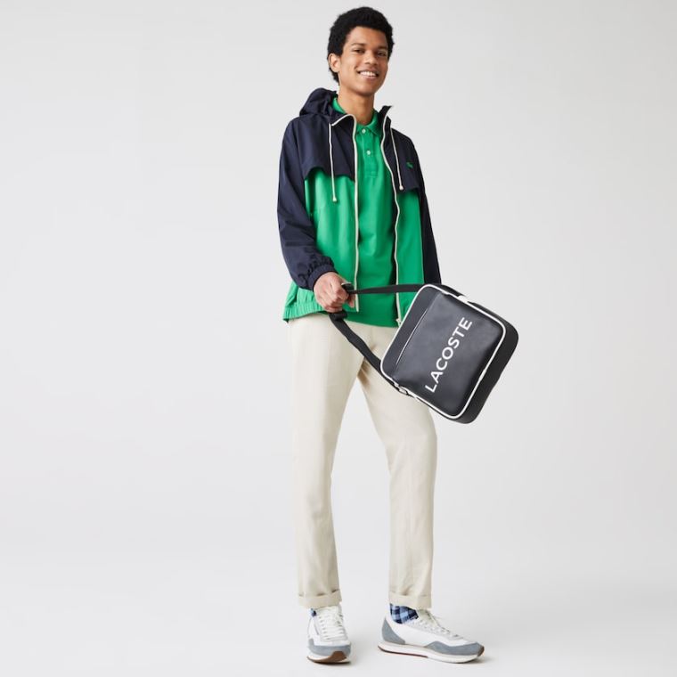 Lacoste Ultimum Coated Canvas Crossbody Bag Sort | rU2mKlBi