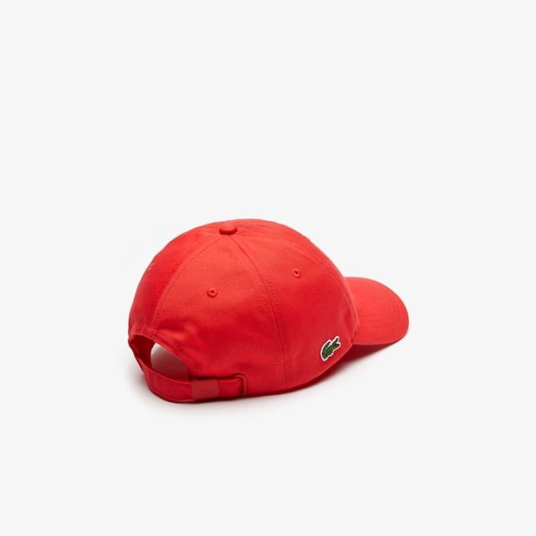 Lacoste x FriendsWithYou Bomulds Print Cap Rød | Wr3x8mSI